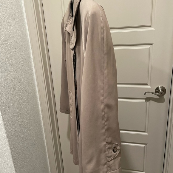 Preston & York above the knee Trench Coat Size Small - Picture 4 of 6